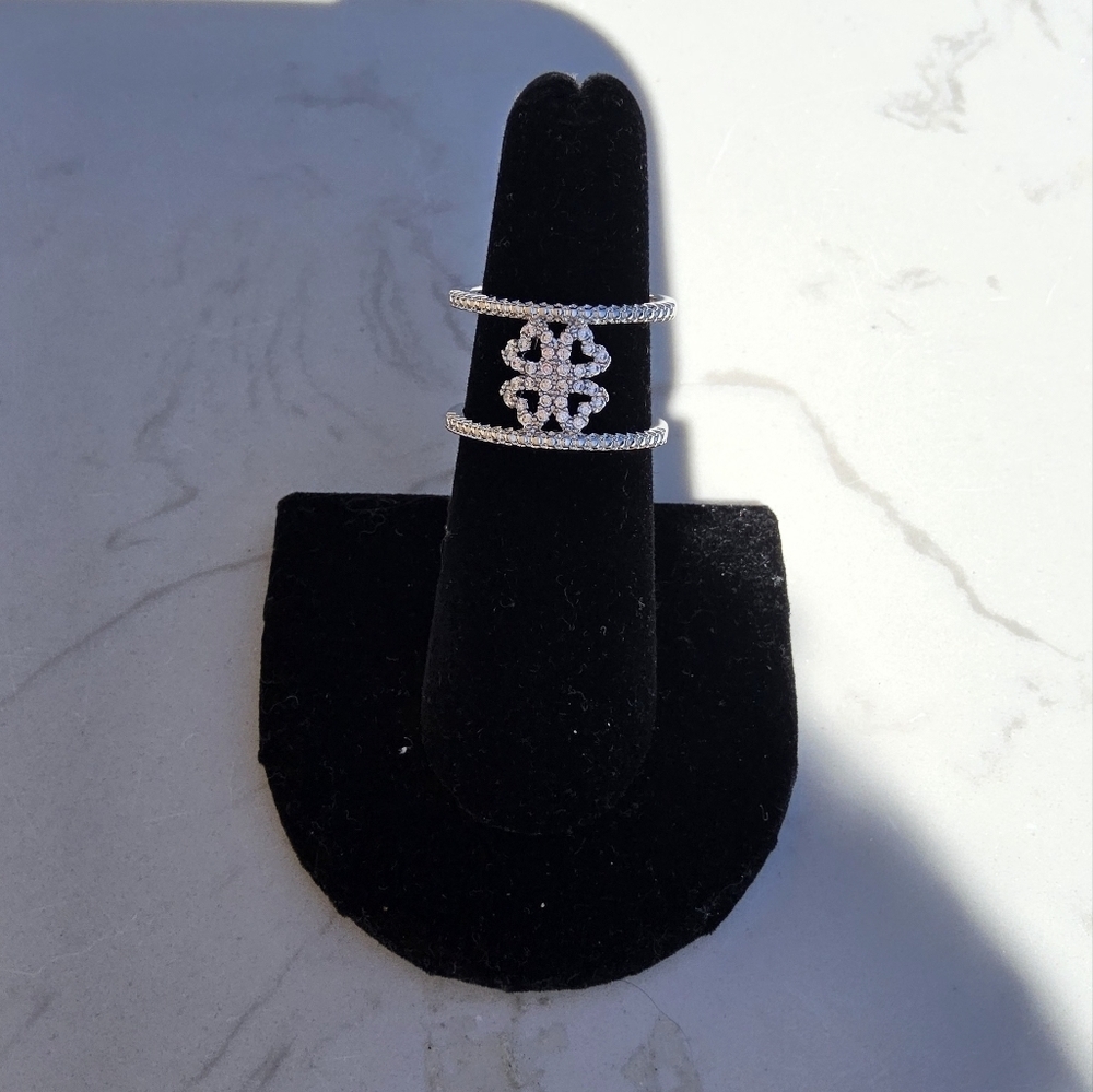 Silver Intricate Pattern Ring Jewelry - Picture 4 of 7